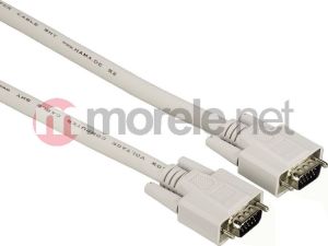 Kabel Hama D-Sub (VGA) - D-Sub (VGA) 1.8m szary (20185) 2