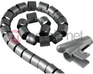 Organizer Hama Spirala na przewody Srebrny 1 sztuka  (20601) 2