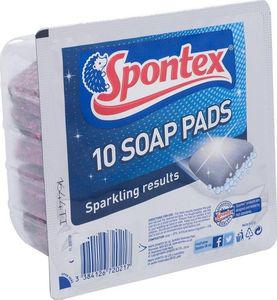 Spontex Czuściki Nasączane 10szt Soap Pads 1