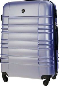 Solier Mała walizka kabinowa ABS 55x37x24cm STL838 lawendowa 1