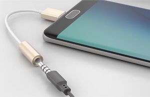 Adapter USB Apacer USB C M- audio jack (3.5mm) F, 0.1m, reversible, złoty, Apacer, box, DC150, APDC150C-1 7