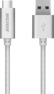 Kabel USB Avacom USB-A - 1 m Czarny (DCUS-TPC-100S) 1