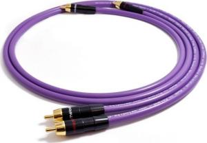 Kabel Melodika RCA (Cinch) x2 - RCA (Cinch) x2 0.5m fioletowy (MD2R05) 1