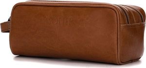 Solier Elegancka skórzana kosmetyczka Solier SZETLAND 2