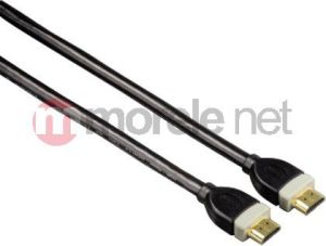 Kabel Hama HDMI - HDMI 5m czarny (99039667) 1