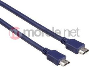 Kabel Hama HDMI - HDMI 1.5m niebieski (20162) 2