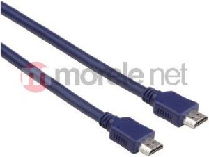 Kabel Hama HDMI - HDMI 2.5m niebieski (20163) 2