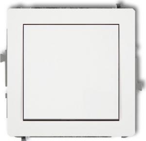 Karlik Deco Przycisk jednobiegunowy biały (DWP-4.1) 1