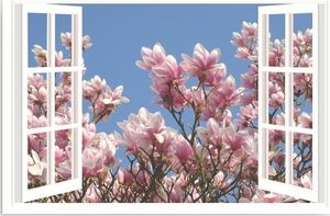 Feeby Obraz na płótnie - Canvas, Kwitnąca magnolia 50x40 1