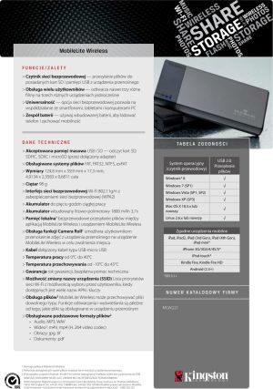 Czytnik Kingston MobileLiteWireless (MLW221) 4
