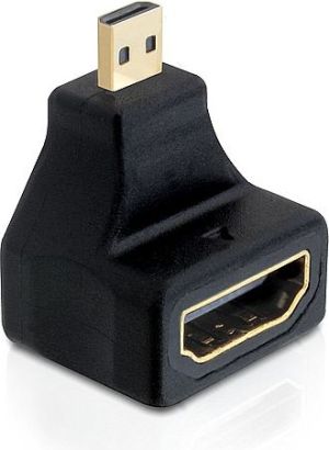 Adapter AV Delock HDMI Micro - HDMI czarny (65270) 1