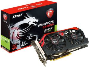 Karta graficzna MSI GeForce CUDA GTX760OC TF 4GB DDR5 256BIT 2DVI HDMI - (N760 TF 4GD5/OC) 5