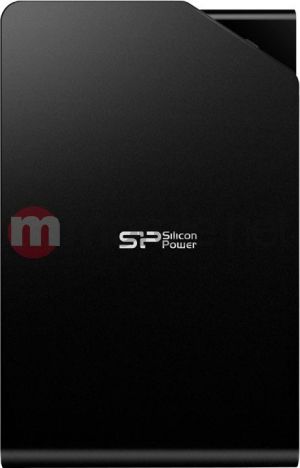 Dysk zewnętrzny HDD Silicon Power HDD Stream S03 500 GB Czarny (SP500GBPHDS03S3K) 1