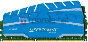 Pamięć Ballistix Ballistix Sport XT, DDR3, 16 GB, 1600MHz, CL9 (BLS2C8G3D169DS3CEU) 1