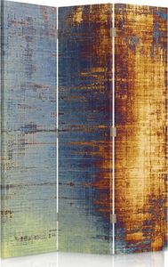 Feeby Parawan pokojowy, trzyczęściowy, jednostronny, na płótnie Canvas, Abstrakcja - wschód słońca 110x150 1