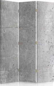 Feeby Parawan pokojowy, trzyczęściowy, jednostronny, na płótnie Canvas, Betonowa ściana 4 110x150 1