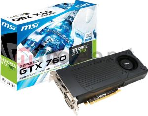 Karta graficzna MSI GeForce GTX 760 OC, 2GB DDR5 ( 256 Bit), HDMI, DVI, DP (N760 2GD5/OC) 5