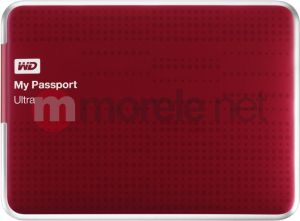 Dysk zewnętrzny HDD WD HDD My Passport Ultra 2 TB Czerwony (WDBMWV0020BRDEESN) 1