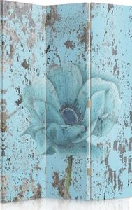 Feeby Parawan pokojowy, trzyczęściowy, dwustronny, na płótnie Canvas, Kwiat 5 110x150 1