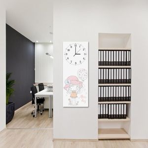 Feeby Obraz z zegarem, nice day 25x65 3