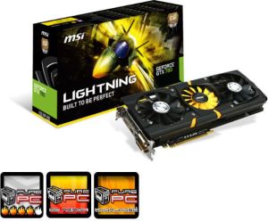 Karta graficzna MSI N780 GTX 780 Lightning, 3GB DDR5 (384 Bit), HDMI, DP, DVI (N780 Lightning) 1