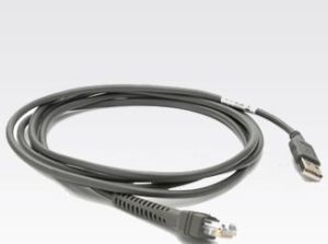 Kabel USB Motorola USB-A - USB-B 2.1 m Szary (CBAU01S07ZAR) 1