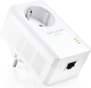 Adapter powerline TP-Link Power Line 200Mbps 1x10/100 z gniazdkiem elektr. (TL-PA2010P) 3