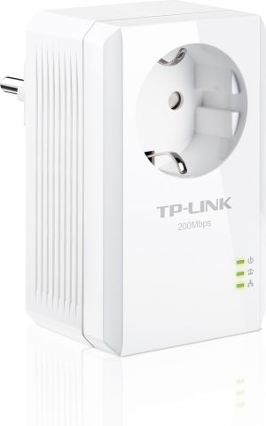 Adapter powerline TP-Link Power Line 200Mbps 1x10/100 z gniazdkiem elektr. (TL-PA2010P) 6