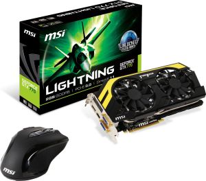 Karta graficzna MSI GeForce GTX 770 Lightning, 2GB DDR5 (256 Bit), HDMI, DP, DVI (N770 LIGHTNING) + MSI Gaming Series W8 Mouse - Zestaw Gracza! 3