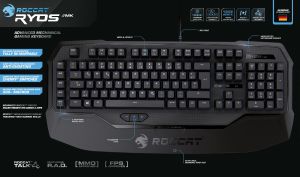 Klawiatura Roccat Ryos MK Cherry MX Black (ROC-12-601-BK) 8