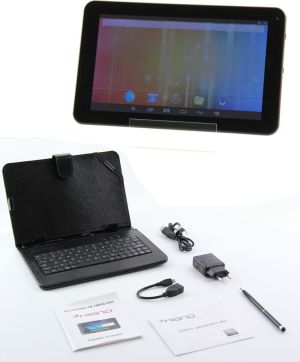 Tablet Kiano 9" 4 GB Czarny  (Young 9 + klawiatura + rysik + pakiet programów biurowych + 500 książek gratis) 4
