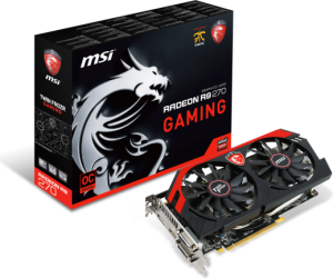 Karta graficzna MSI Radeon R9 270, 2GB GDDR5 256 Bit HDMI, 2xDVI, DP (R9 270 GAMING 2G) 2