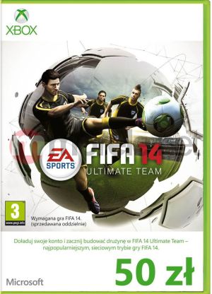 Microsoft Fifa 14 Ultimate Team - karta zdrapka (K4W-00115) 1