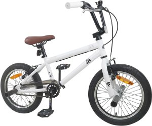 vidaXL vidaXL BMX 18 Cali dla dzieci w wieku 7-10 lat Biały 2