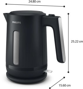 Czajnik Philips 3000 Series Tejkanna 1.7 L czarny HD9411/90 2