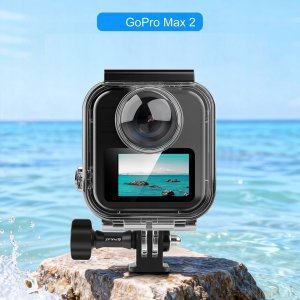 Puluz Obudowa Podwodna Etui Do 45m Do Gopro Max 2 / Max2 / Pu1098t 3