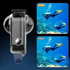 Puluz Obudowa Podwodna Etui Do 45m Do Gopro Max 2 / Max2 / Pu1098t 5