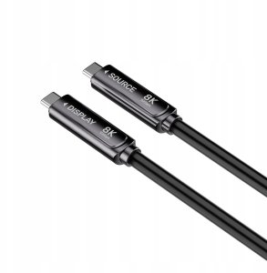 Unitek Kable optyczne USB-C (10Gbps, PD60W, 8K@30Hz) 12m 2