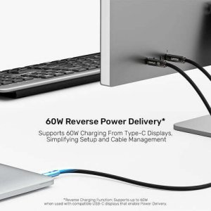 Unitek Kable optyczne USB-C (10Gbps, PD60W, 8K@30Hz) 10m 5