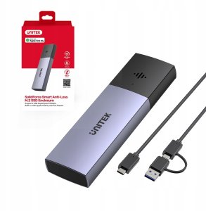 Kieszeń Unitek Obudowa PCIe M.2 SSD z funkcją lokalizacji 7