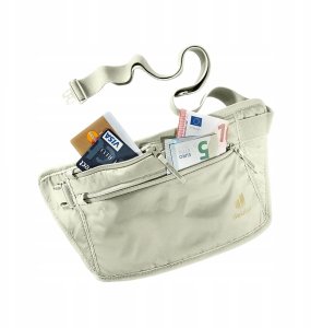 Deuter Portfel na pasie Security Money Belt II - beżowy 2