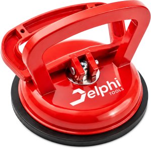 Delphi Tools Przyssawka do szyb szkła płytek glazury gresu pojedynczy uchwyt do 40 kg 5