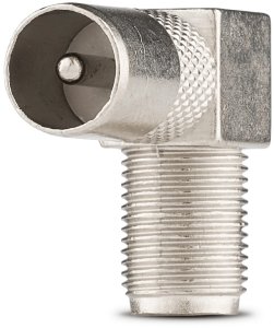 Import Zestaw 5x Wtyk Antenowy RF Męski Kątowy 6,8mm CONOTECH NS-124 Cynk 2