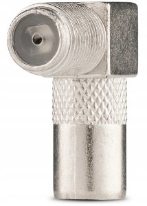 Import Zestaw 5x Wtyk Antenowy RF Męski Kątowy 6,8mm CONOTECH NS-124 Cynk 3