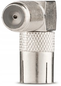 Import Zestaw 5x Wtyk Antenowy RF Żeński Kątowy 6,8mm CONOTECH NS-125 Cynk 2