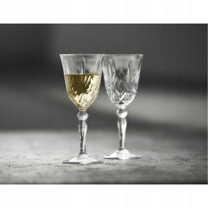 Lumarko Lyngby Glas - Crystal Melodia White Wine Glass - 21 cl - Set of 4 3