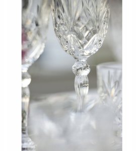 Lumarko Lyngby Glas - Crystal Melodia White Wine Glass - 21 cl - Set of 4 4