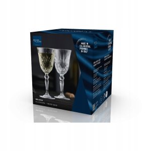 Lumarko Lyngby Glas - Crystal Melodia White Wine Glass - 21 cl - Set of 4 5