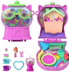 Polly Pocket Lalka Polly Pocket Kotek Zestaw kompaktowy (JKC50) 2