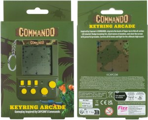Breloczek Arcade1UP Com - Commando Keyring Arcade - Pocket-sized (5060767271766) 2